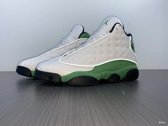 Bmlin Shoes White DB6537- Green Retro Lucky Jordan Trendy 4172 13 1013